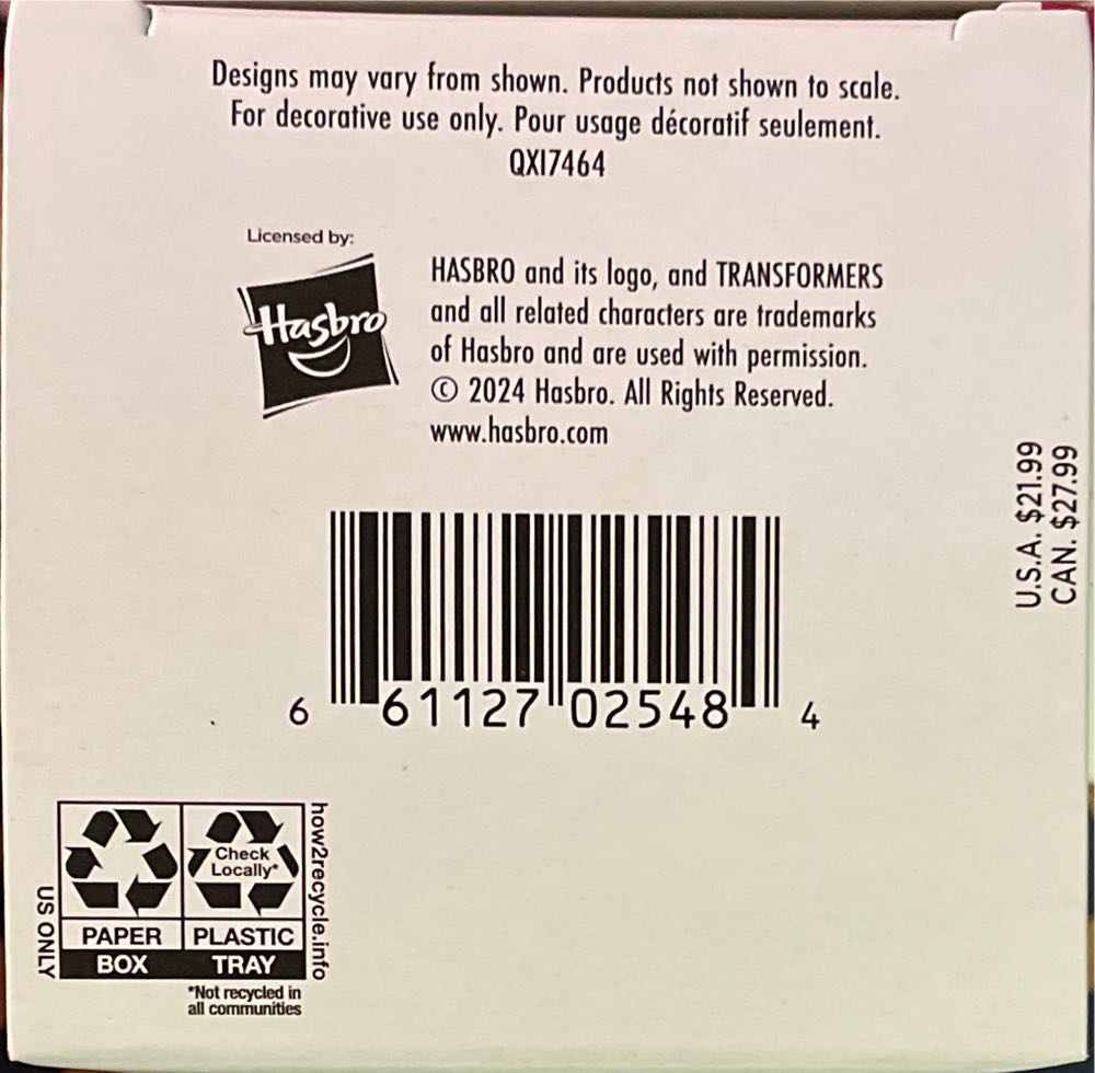 Optimus Prime (Holiday) - Transformers (Hallmark Keepsake) ornament collectible [Barcode 661127025484] - Main Image 3