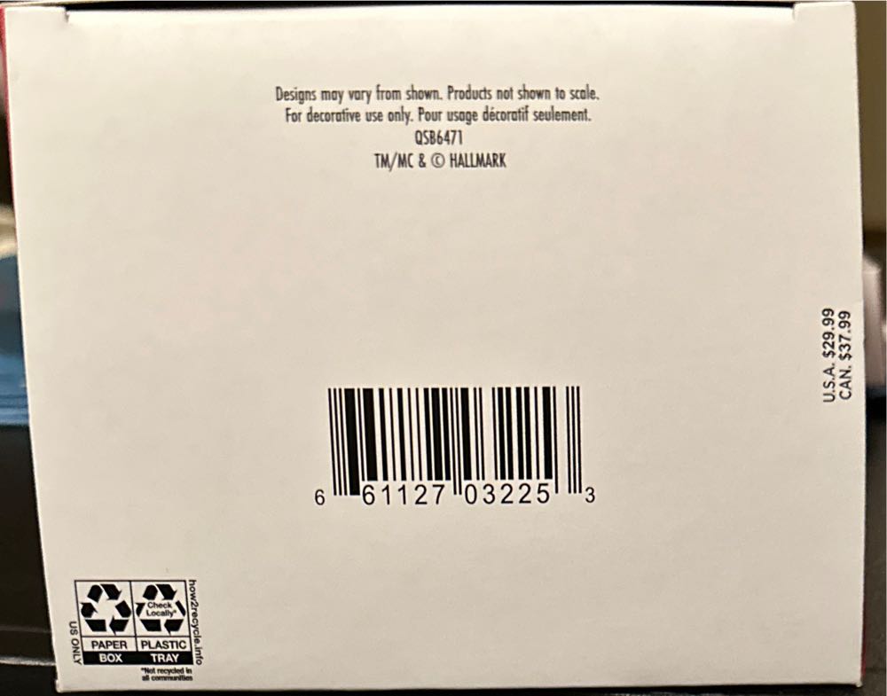 Showtoppers Mini Tree Topper Vintage Santa - ShowToppers Mini Tree (ShowToppers Mini Tree) ornament collectible [Barcode 661127032253] - Main Image 3