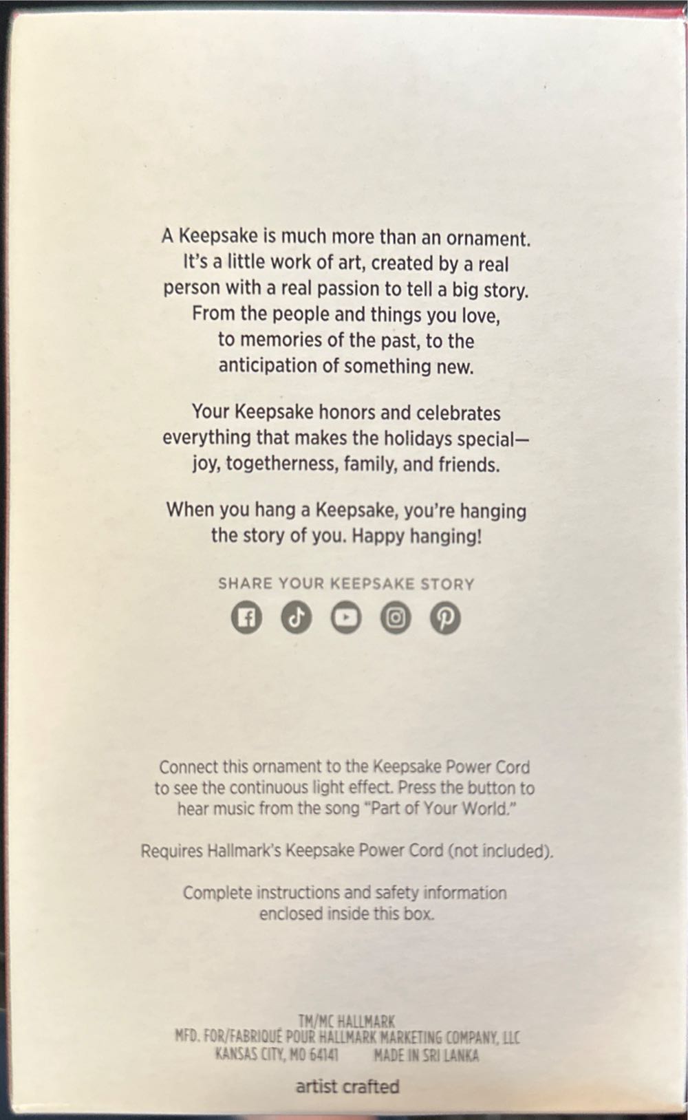 Disney The Little Mermaid - Disney The Little Mermaid (Disney) ornament collectible [Barcode 661127020946] - Main Image 2