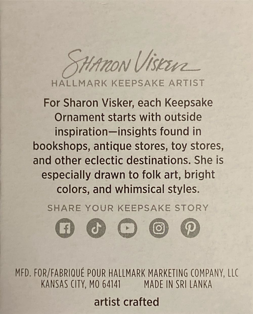 Halloween: M- Sweet Sugar Skull - Sugar Skull (Miniature) ornament collectible [Barcode 661127024685] - Main Image 2