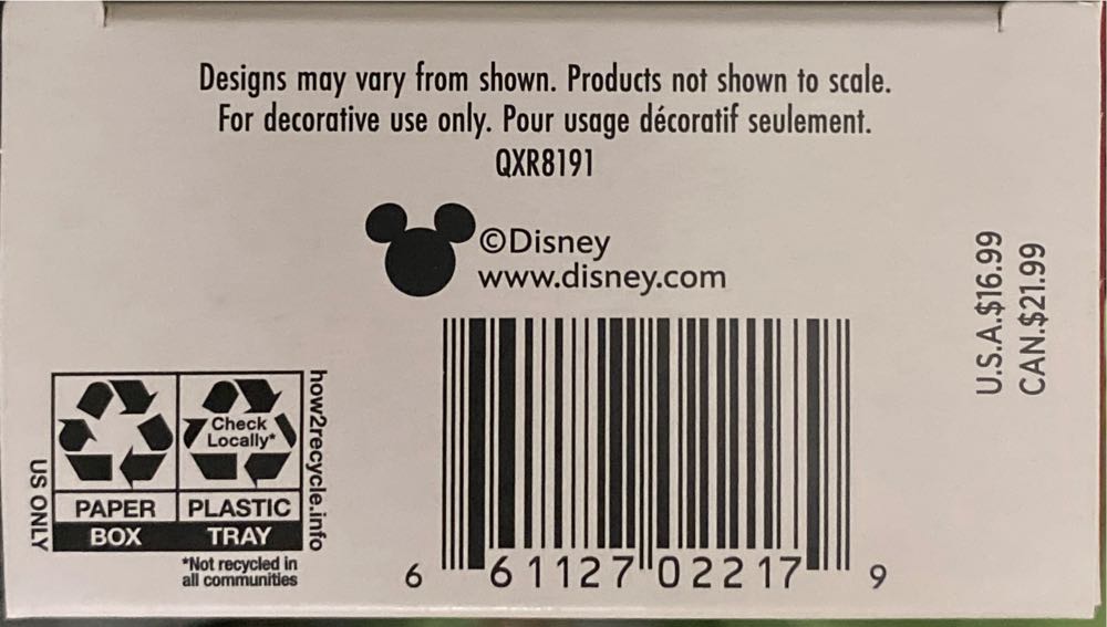 All About Mickey! Santa Mickey #3 - All About Mickey! (Disney Mickey Mouse) ornament collectible [Barcode 661127022179] - Main Image 4