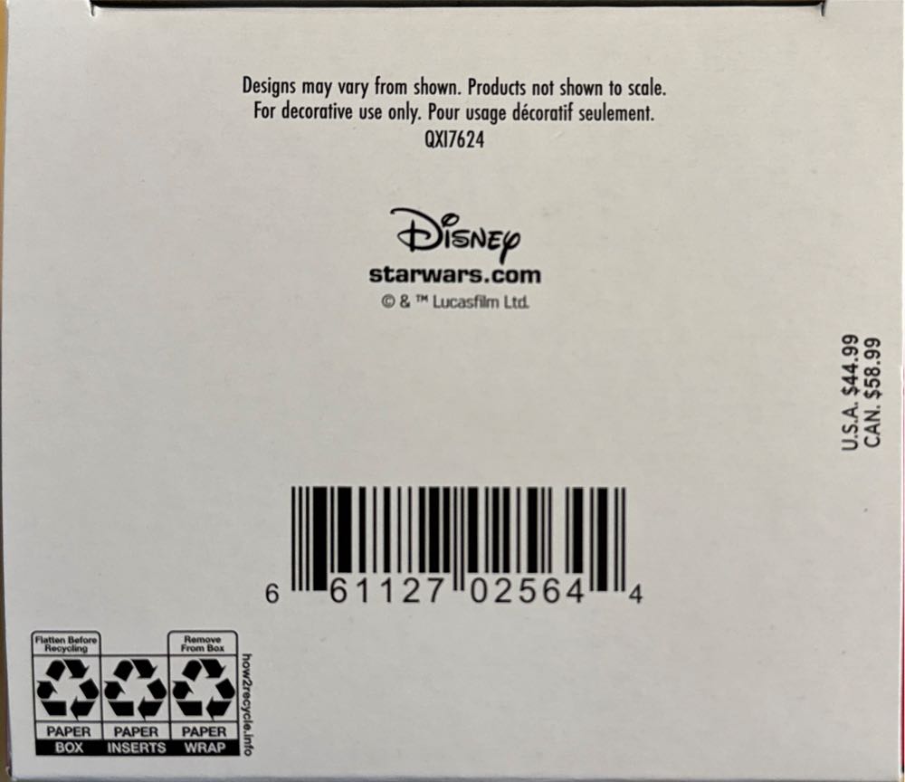 Star Wars:  Grogu In Hovering Pram - Star Wars - The Mandalorian (Star Wars: The Mandalorian) ornament collectible [Barcode 661127025644] - Main Image 3