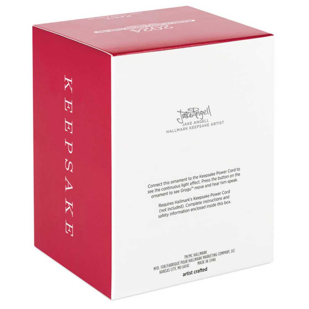 Star Wars:  Grogu In Hovering Pram - Star Wars - The Mandalorian (Star Wars: The Mandalorian) ornament collectible [Barcode 661127025644] - Main Image 4