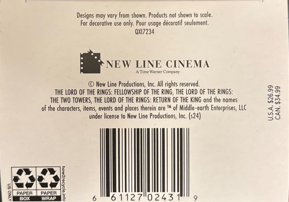 Bag End - The Lord of the Rings (Movies) ornament collectible [Barcode 661127024319] - Main Image 4