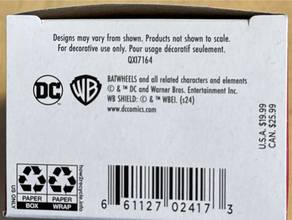 Bam The Batmobile - Batwheels (Batman) ornament collectible [Barcode 661127024173] - Main Image 3