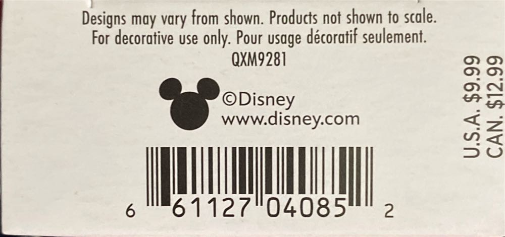 Mickey’s Special Delivery - Mickey Mouse (Miniature) ornament collectible [Barcode 661127040852] - Main Image 4