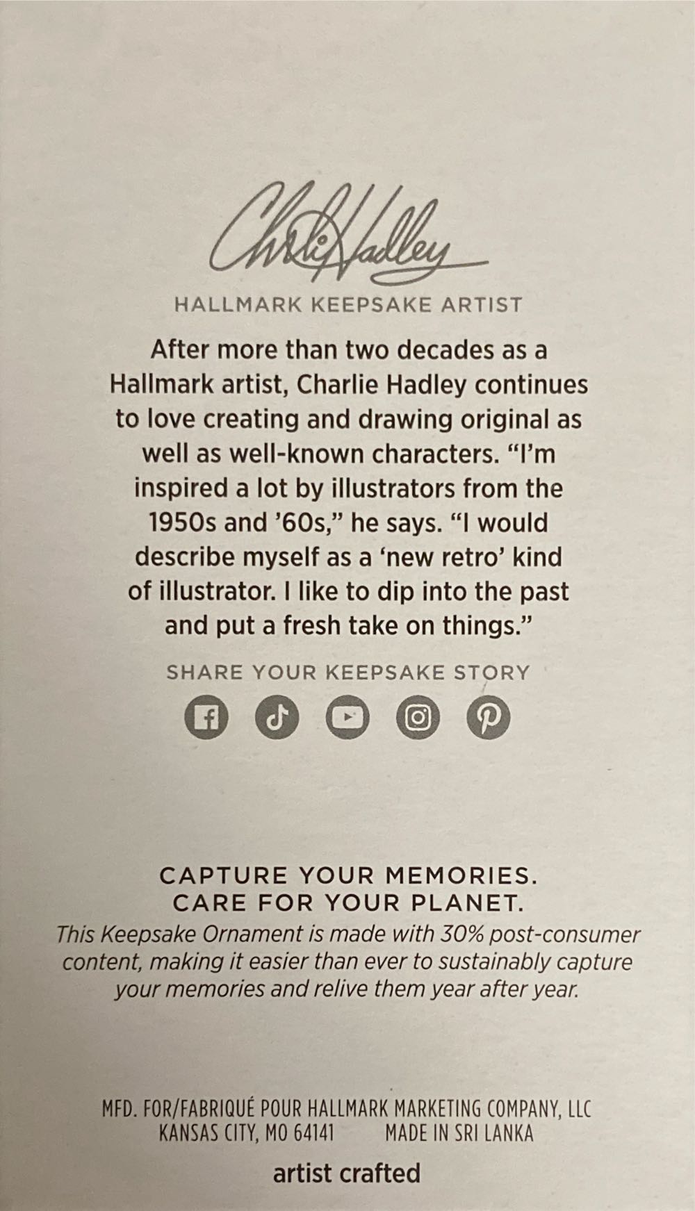 Oceans Of Good Memories - Mom (Beach) ornament collectible [Barcode 661127021035] - Main Image 2