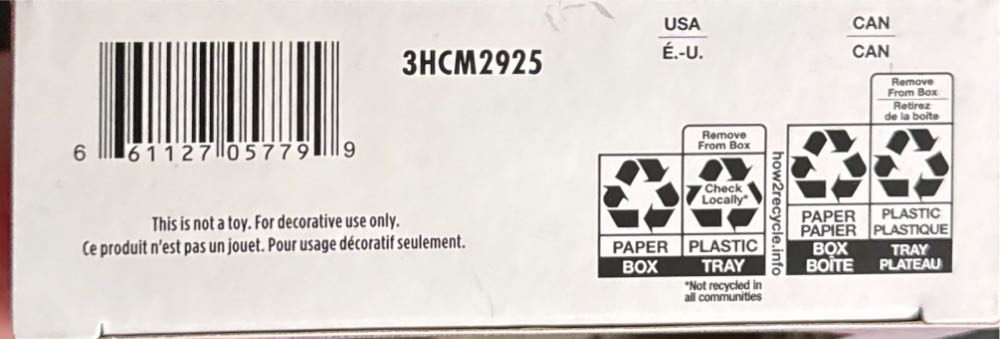 Peanuts - Peanuts Red Box (Peanuts) ornament collectible [Barcode 661127057799] - Main Image 3