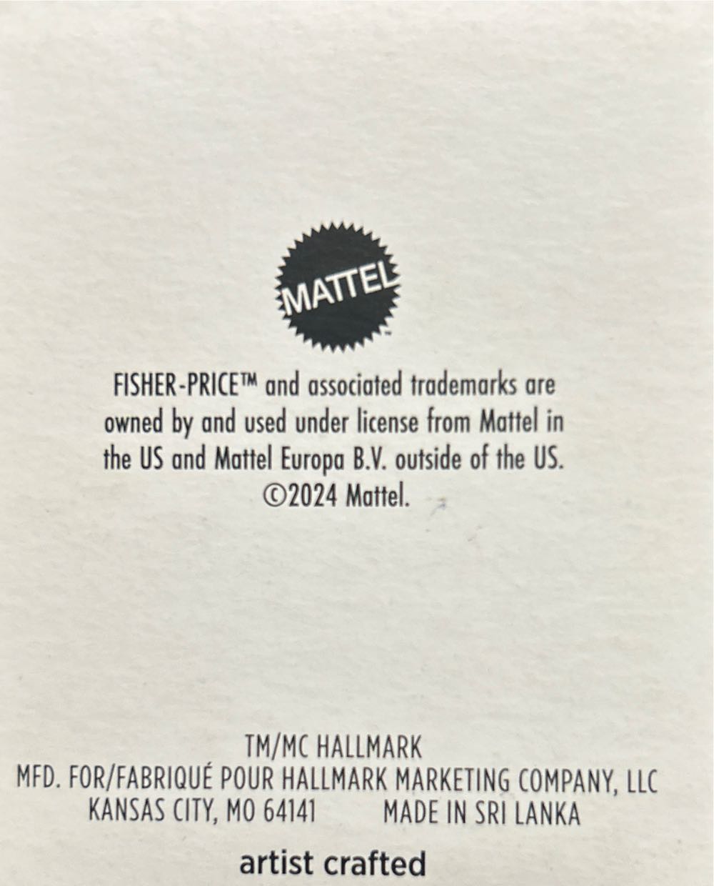 Miniature Fisher Price Roller Skates - Fisher-Price (Miniature) ornament collectible [Barcode 661127024968] - Main Image 2