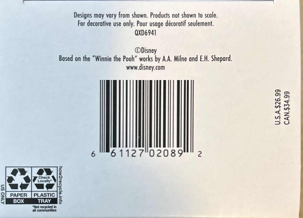 Leapfrogging Friends - Winnie the Pooh (Winnie the Pooh) ornament collectible [Barcode 661127020892] - Main Image 4