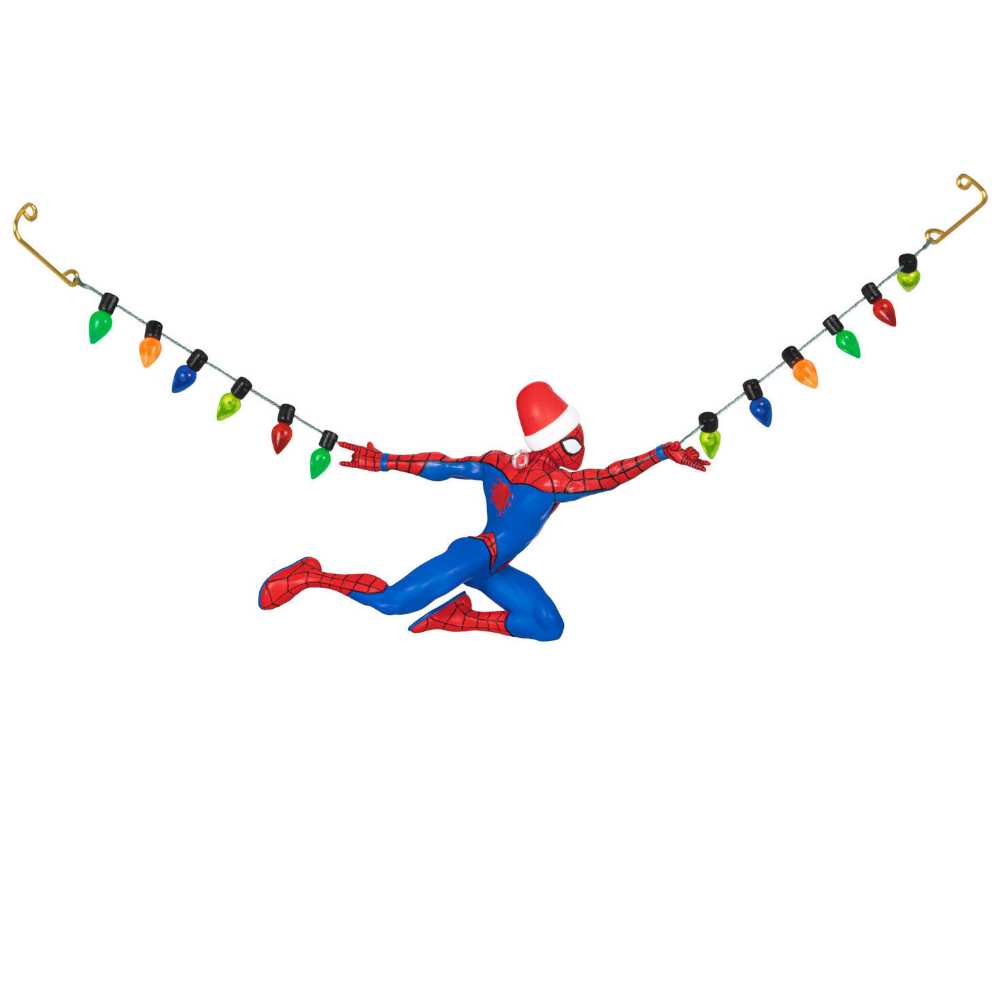 Spider-Man Holidays In Full Swing - Spider-Man (Marvel) ornament collectible [Barcode 661127024227] - Main Image 2