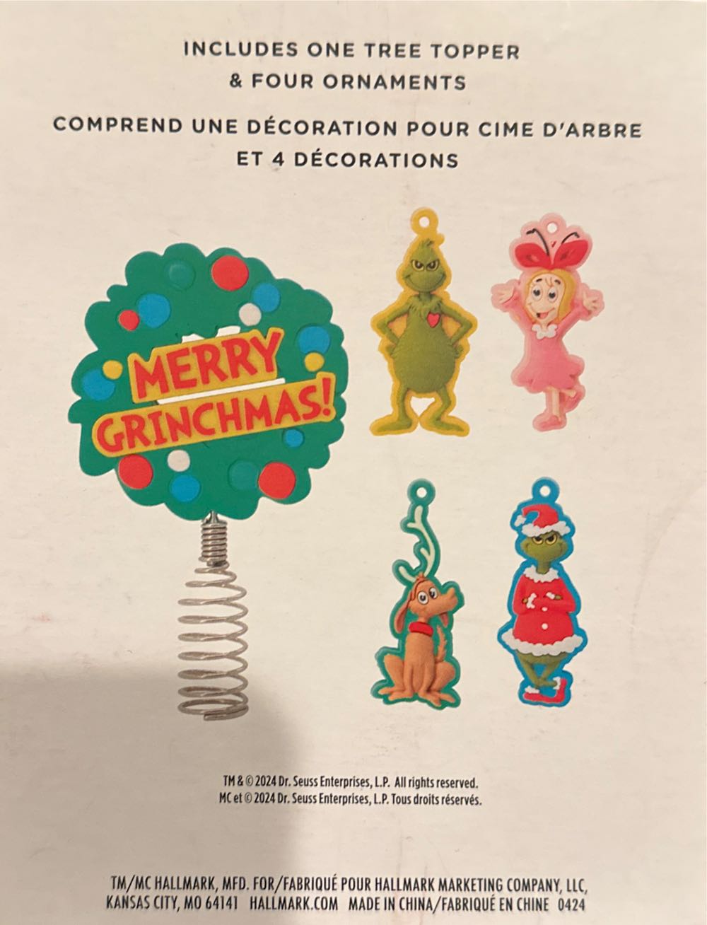 The Grinch - Dr. Seuss’s How the Grinch Stole Christmas! (Grinch) ornament collectible [Barcode 661127059915] - Main Image 2