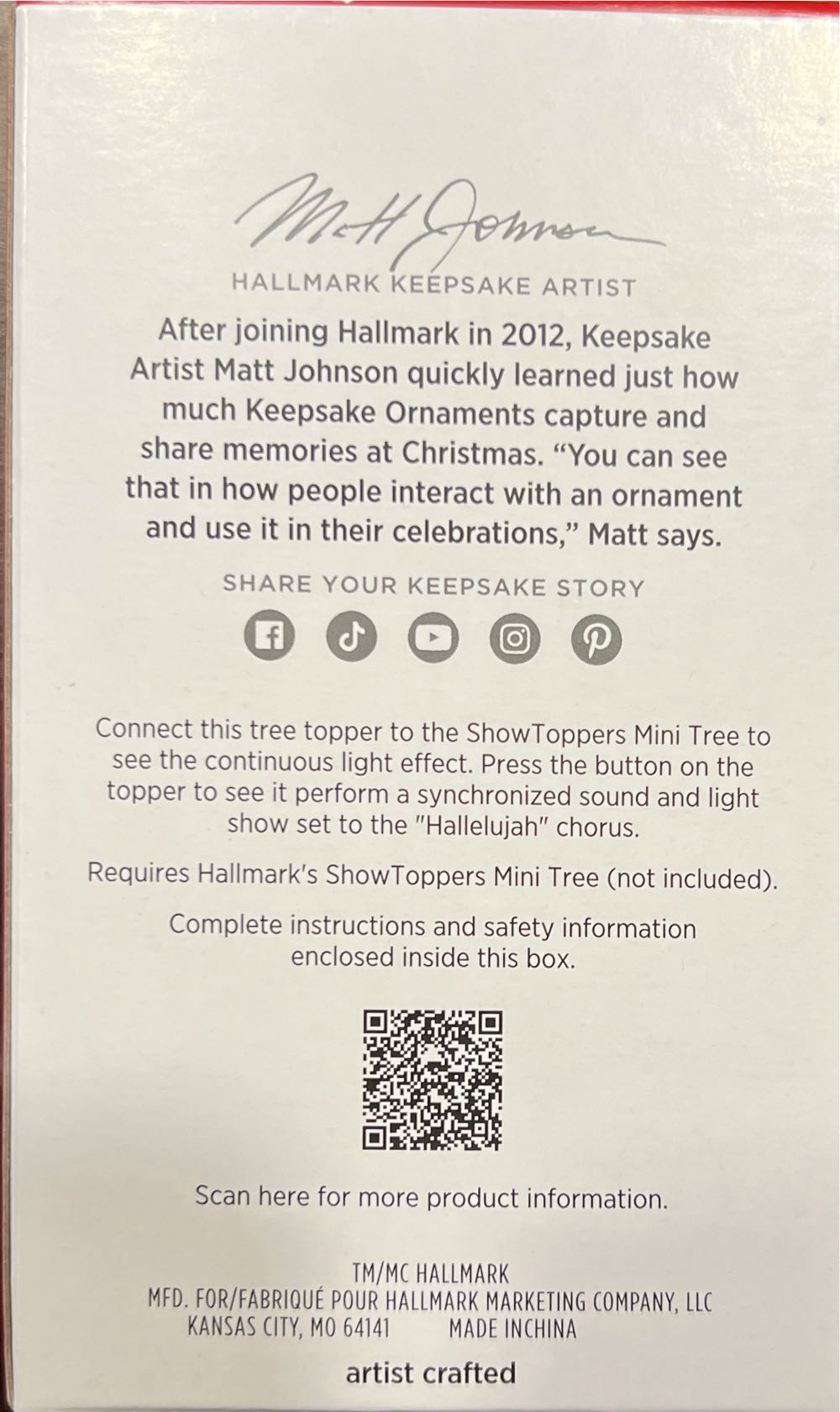 Christmas Vacation - Showtoppers (Christmas Vacation) ornament collectible [Barcode 661127041491] - Main Image 2