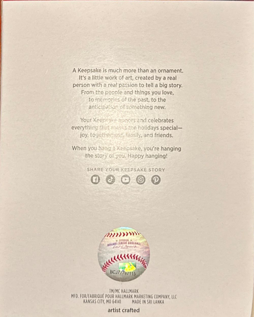 Aaron Judge - New York Yankees (Baseball) ornament collectible [Barcode 661127025545] - Main Image 2