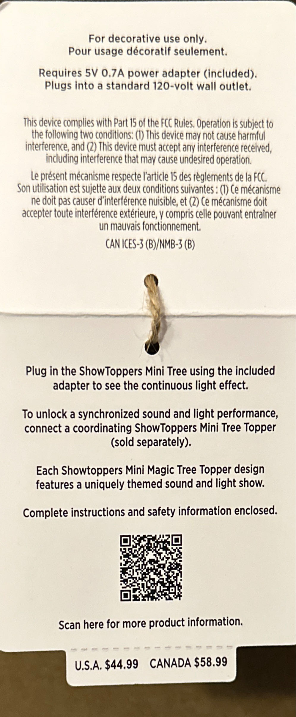Showtoppers Evergreen Mini Tree - ShowToppers Mini Tree (ShowToppers Mini Tree) ornament collectible [Barcode 661127032260] - Main Image 2