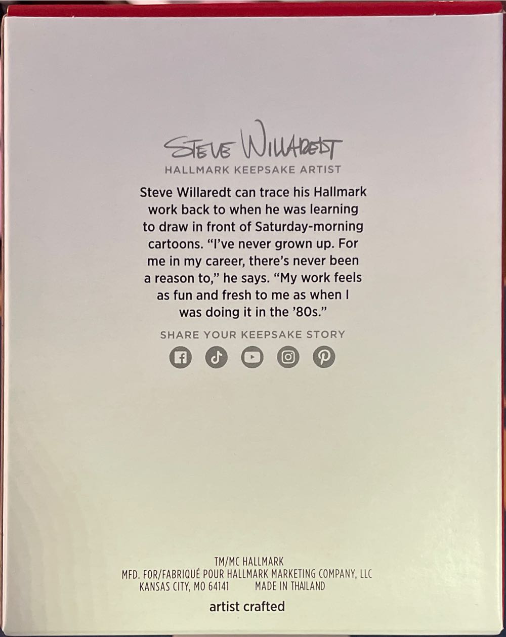 Marvel: Celebrating 85 Years - Keepsake (Marvel Comics) ornament collectible [Barcode 661127025521] - Main Image 2