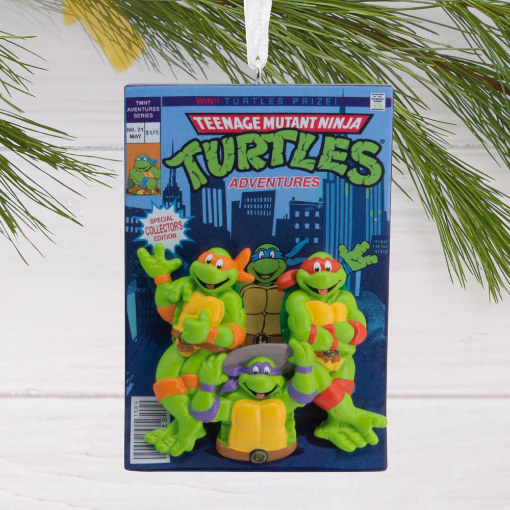 TMNT: Teenage Mutant Ninja Turtles Comic Book 2024 Ornament - Teenage Mutant Ninja Turtles (TMNT Comic Book) ornament collectible [Barcode 661127046793] - Main Image 3