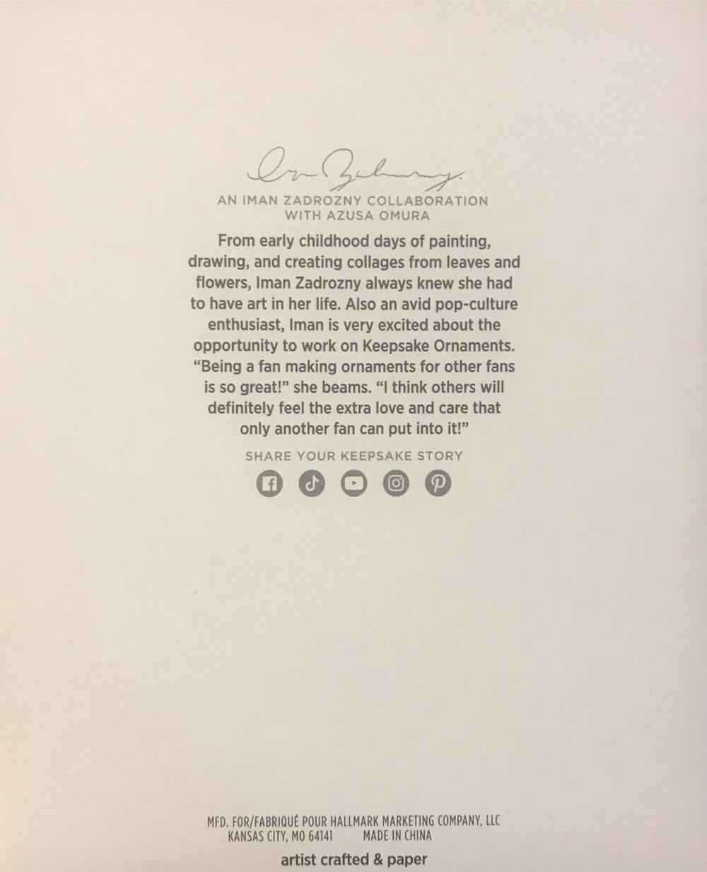 Let It Grow! - Hallmark Keepsake (Garden) ornament collectible [Barcode 661127022216] - Main Image 2