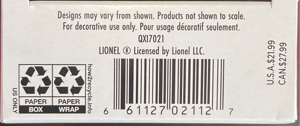Lionel Union Pacific Rotary Bathtub Gondola - Lionel Trains (Lionel Trains) ornament collectible [Barcode 661127021127] - Main Image 3