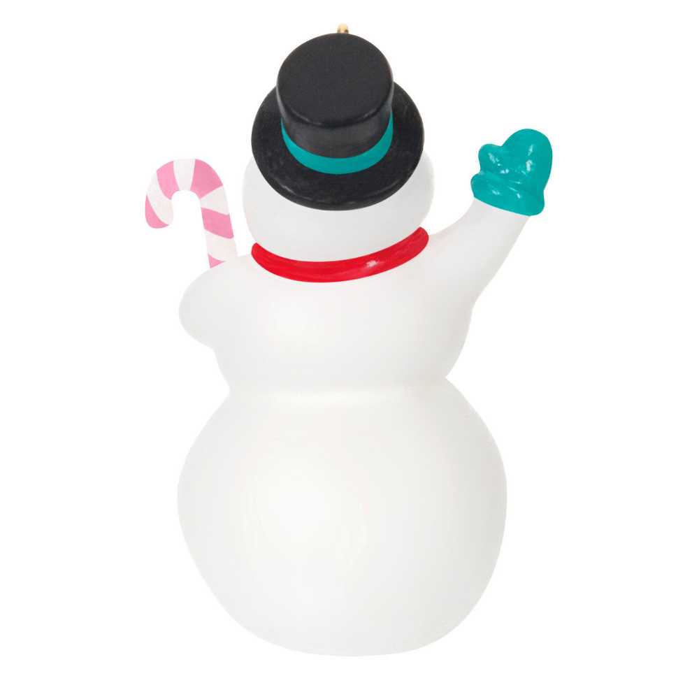 Nostalgic Snowman - Retro (Miniature Collector’s Series) ornament collectible [Barcode 111173000060] - Main Image 2