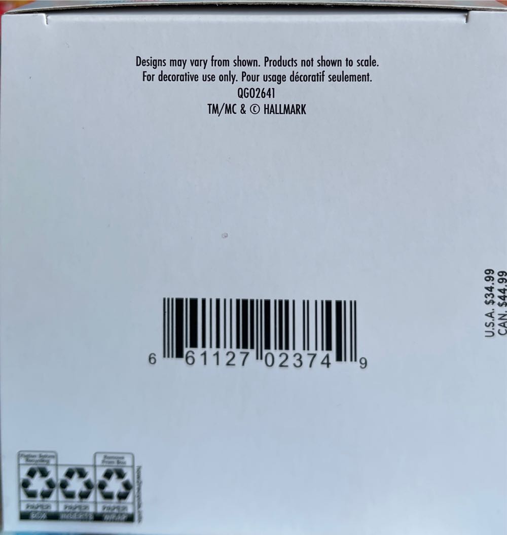 Hank On Harmonica - North Pole Tree Trimmers Band (Storytellers - Interactive Light & Sound) ornament collectible [Barcode 661127023749] - Main Image 4