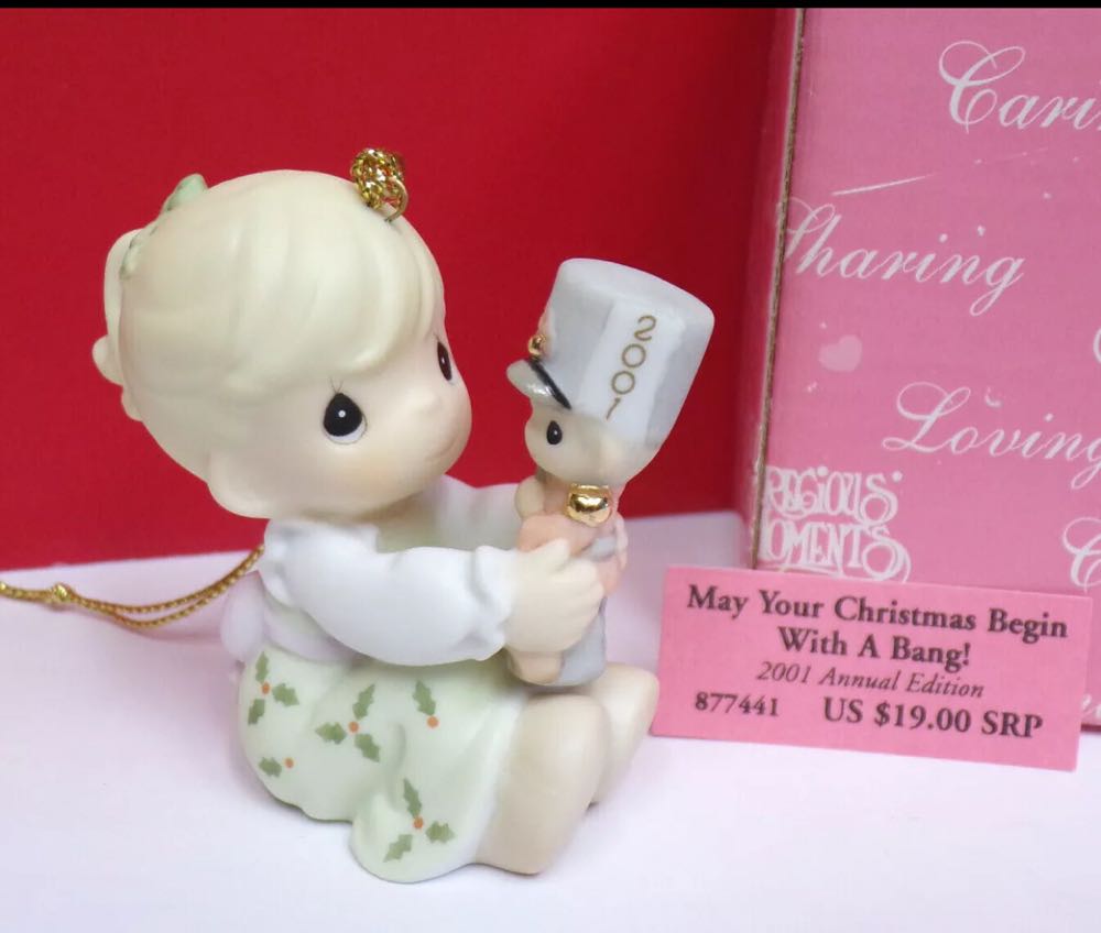 PM May Your Christmas Begin With A Bang - Precious Moments (Precious Moments) ornament collectible - Main Image 2