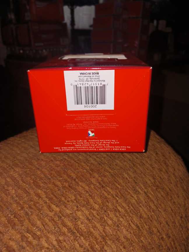 Coca-Cola Ornament Happy Holidays Santa On Sled Wal-Mart  - Coca-Cola Ornament Happy Holidays (Coca-Cola Ornament) ornament collectible - Main Image 3