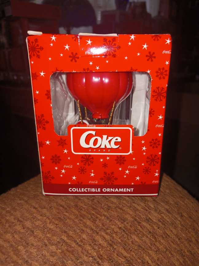 Coca-Cola Ornament Happy Holidays Polar Bear Cub In Hot Air Balloon Walmart  - Coca-Cola Ornament Happy Holidays (Coca-Cola Ornament) ornament collectible - Main Image 2