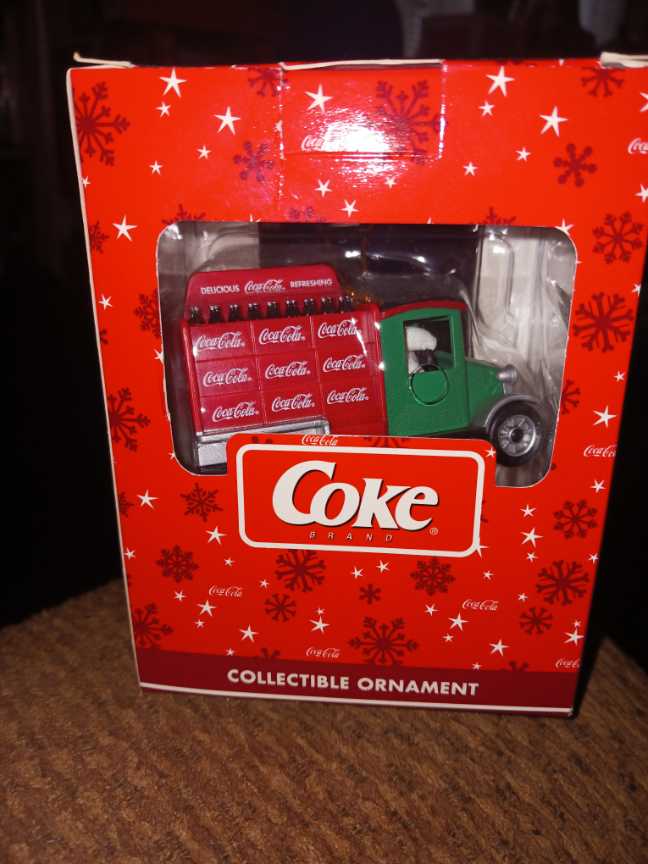 Coca-Cola Ornament Happy Holidays Polar Bear In Truck Walmart  - Coca-Cola Ornament Happy Holidays (Coca-Cola Ornament) ornament collectible - Main Image 2