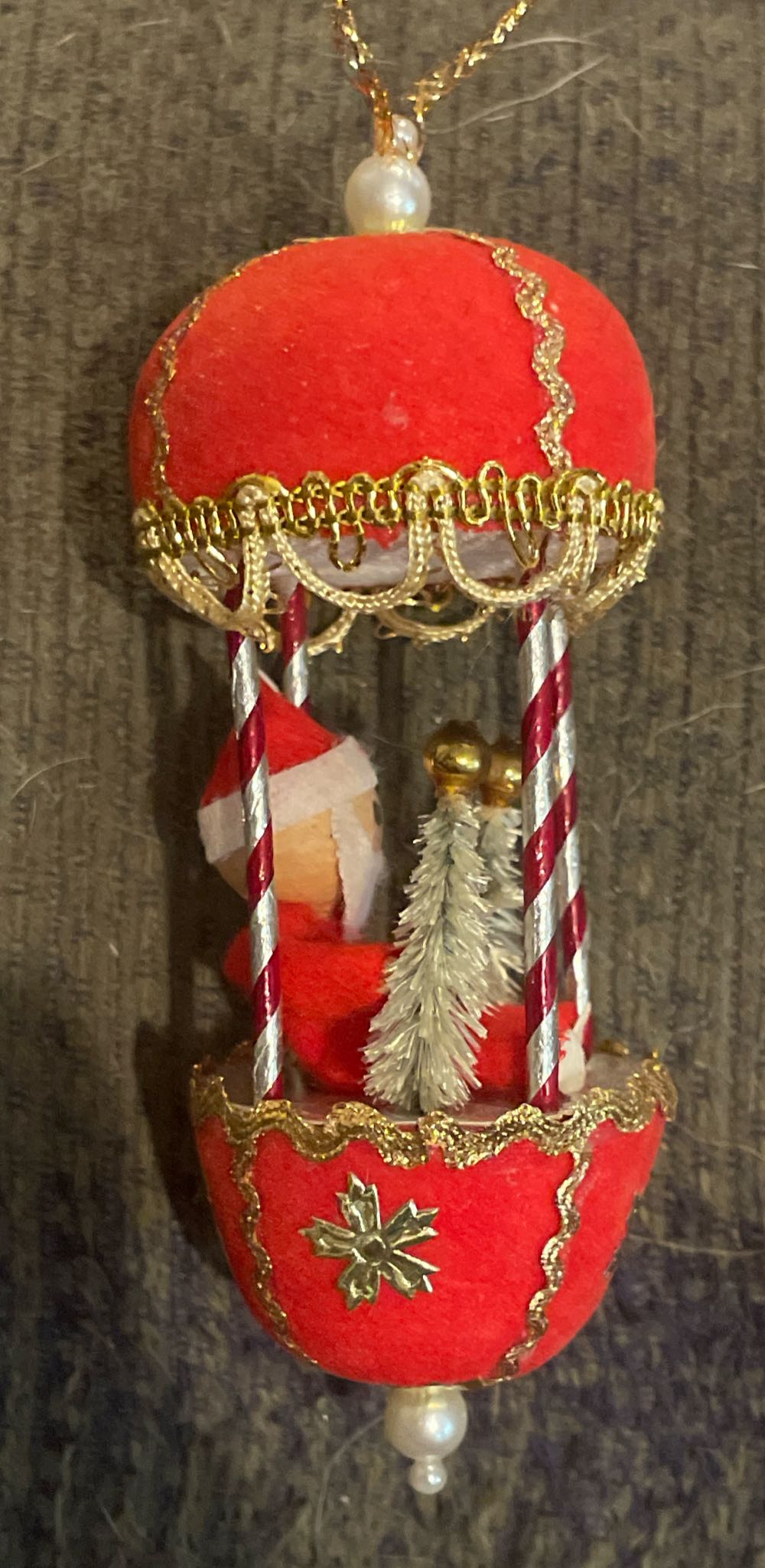 Hot Air Balloon - Santa - Santa (Transportation) ornament collectible - Main Image 4