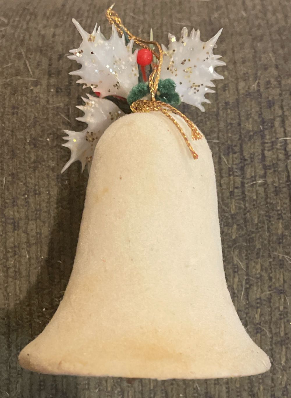 Flocked - Bell - Sant - Bell (Flocked) ornament collectible - Main Image 2