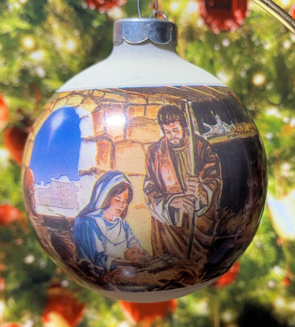 Santa With Gingerbread Tree