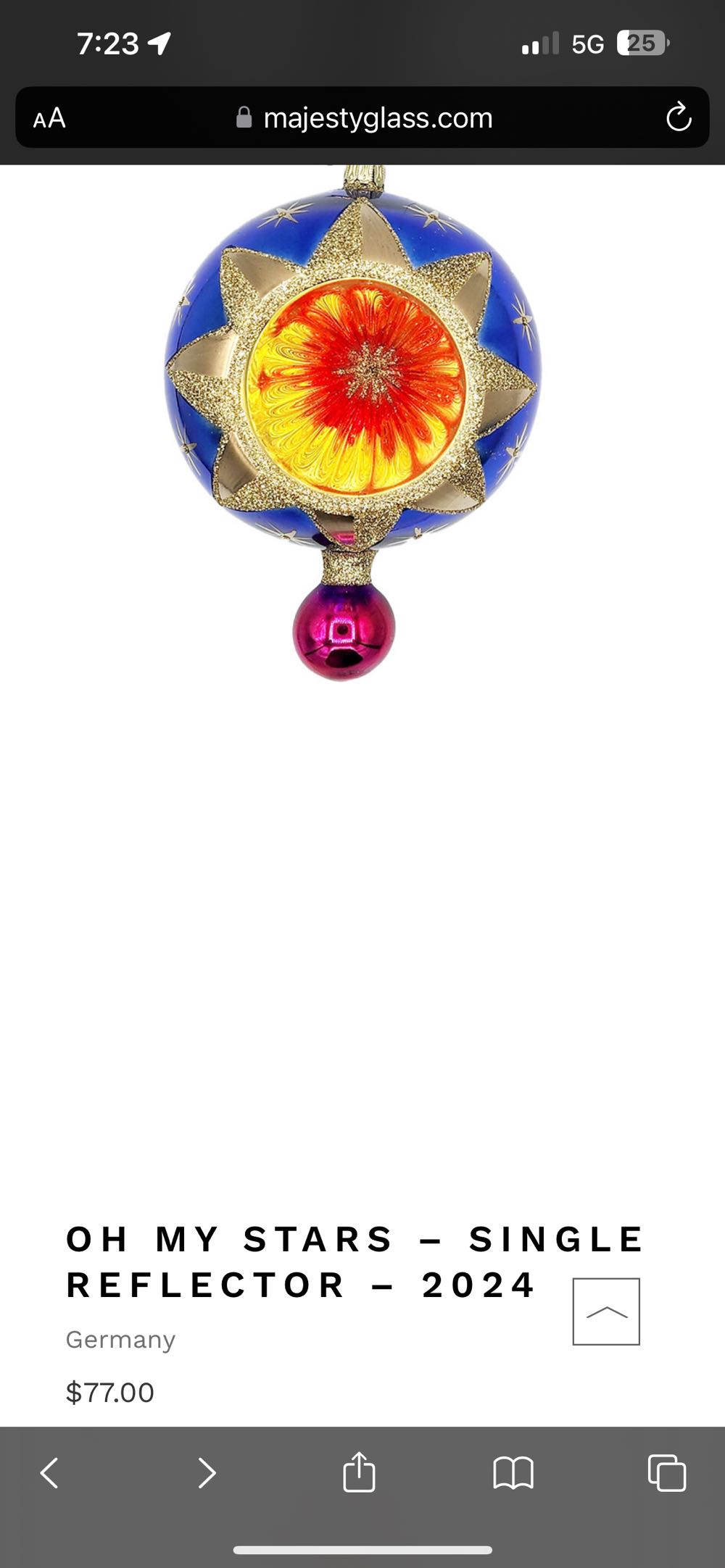 Oh My Stars  ornament collectible - Main Image 3