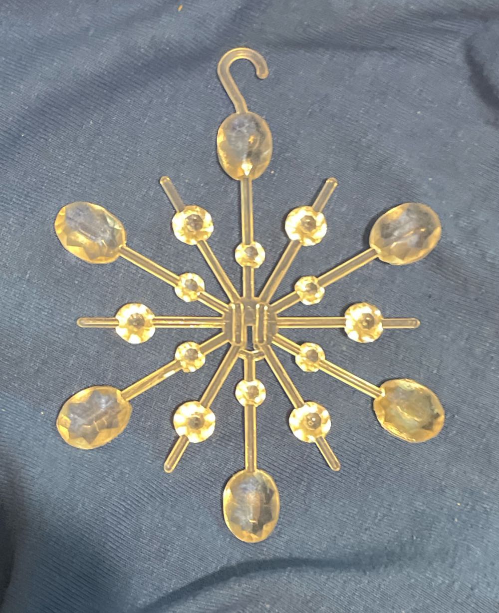 Nobility - Snowflakes- Clear - Snowflake (Plastic) ornament collectible - Main Image 1