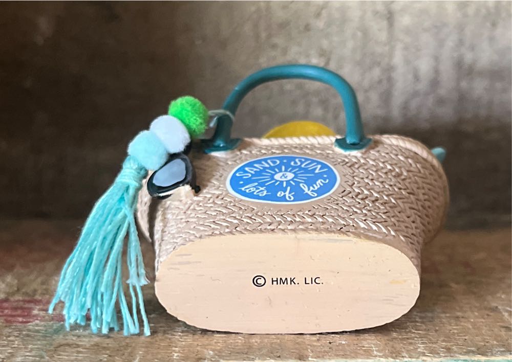 Hallmark Keepsake. Summer. Beach Bag. Tree Trimmers Ornament. - Tree Trimmers Ornament (Beach Bag) ornament collectible - Main Image 3