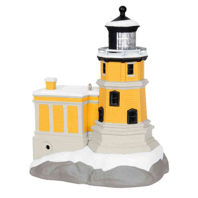 Holiday Lighthouse 2024  - Holiday Lighthouse (Lighthouse) ornament collectible - Main Image 2