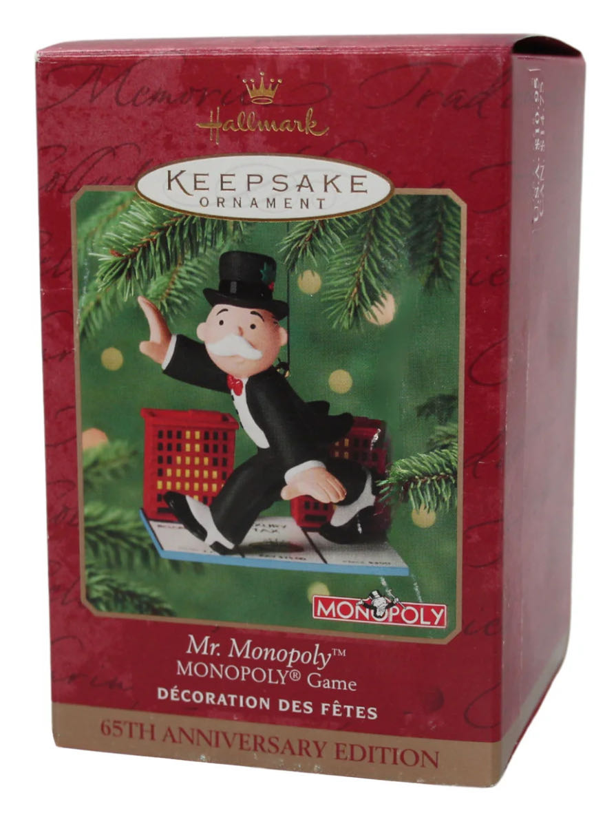 Mr. Monopoly - Monopoly (Toys & Games) ornament collectible - Main Image 2