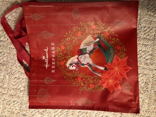 Rocking Horse Tote  ornament collectible - Main Image 1