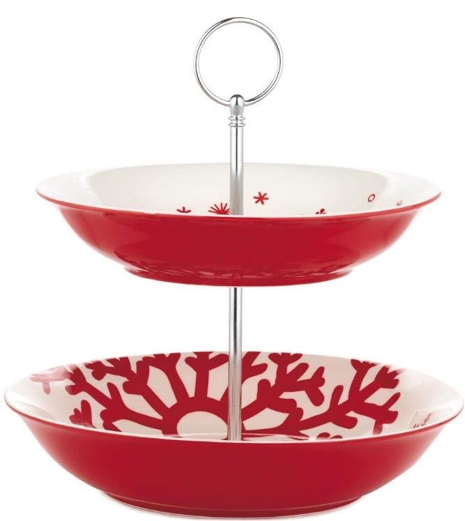 VIP Snowflake Serving Stand  ornament collectible - Main Image 2