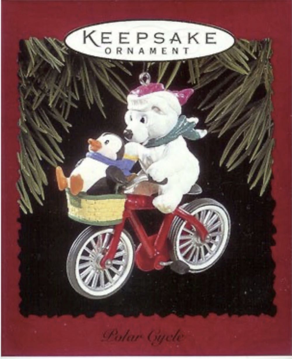 Polar Cycle  ornament collectible - Main Image 2