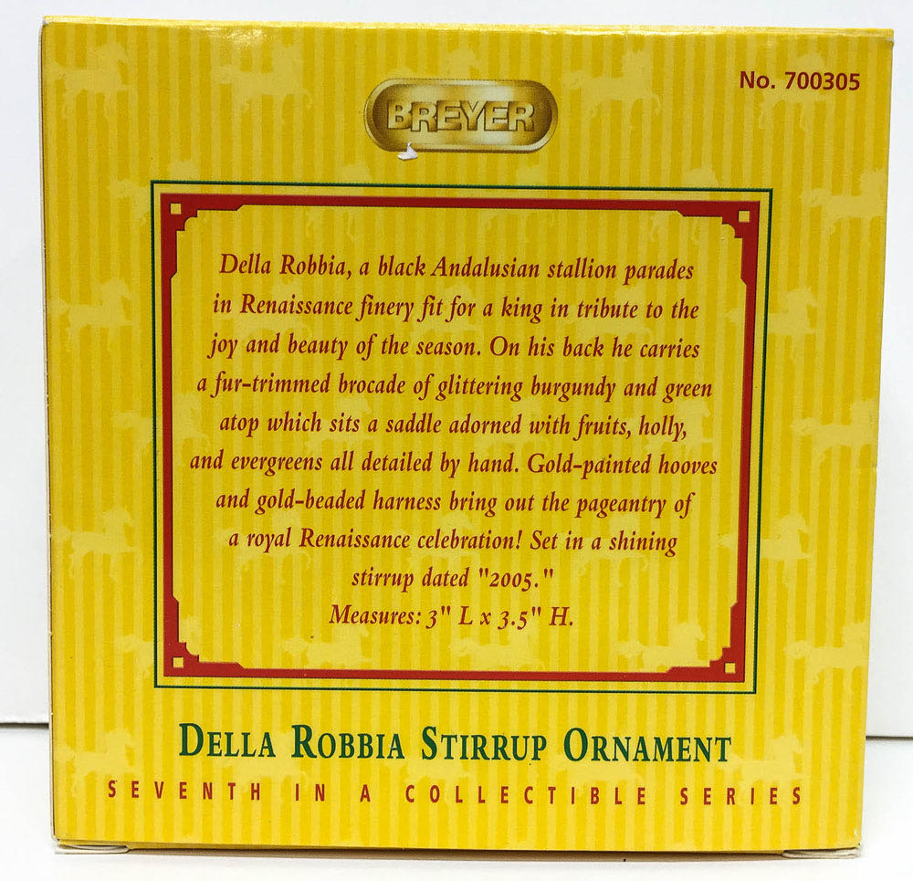 Della Robia - Stirrup Ornament (Christmas) ornament collectible - Main Image 3