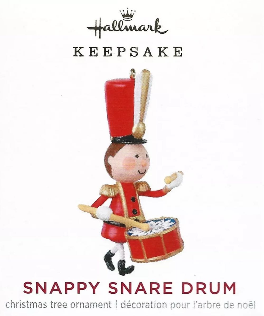 Snappy Snare Drum Minature  ornament collectible - Main Image 2