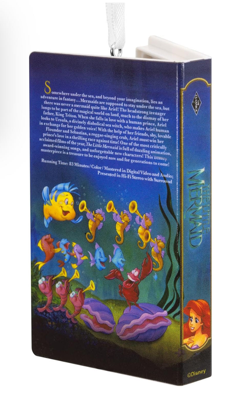The Little Mermaid - Retro VHS Cassettes (TV & Movies) ornament collectible - Main Image 2