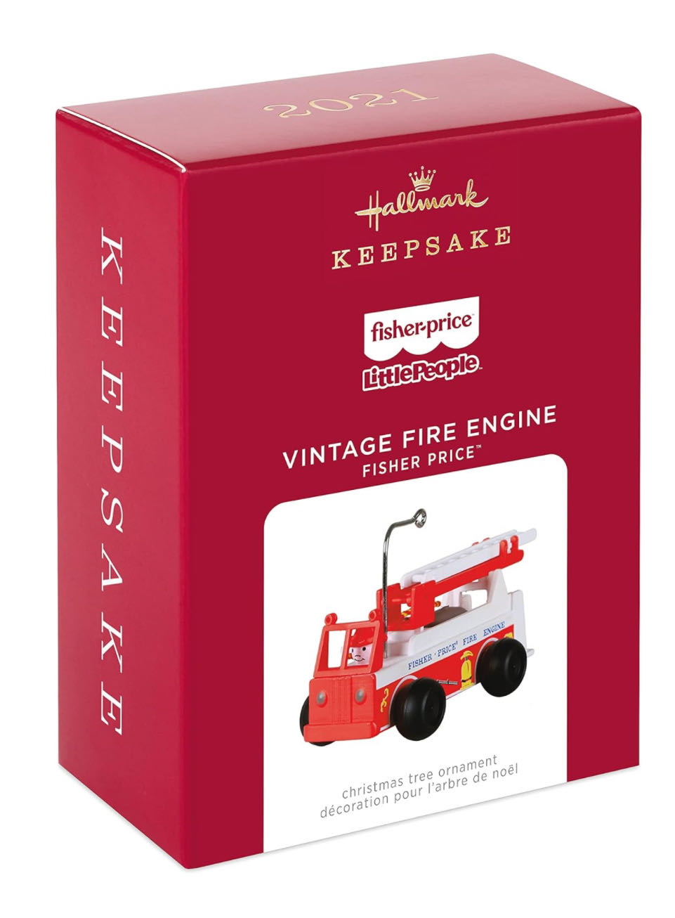 Vintage Fire Engine - Fisher Price (Toys & Games) ornament collectible - Main Image 2