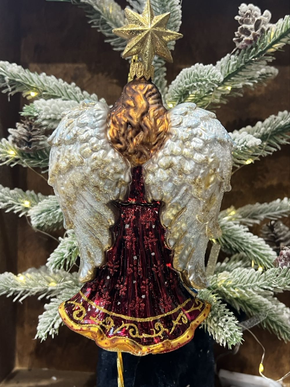 Angel “Gloria In Excelsis Deo”  ornament collectible - Main Image 2