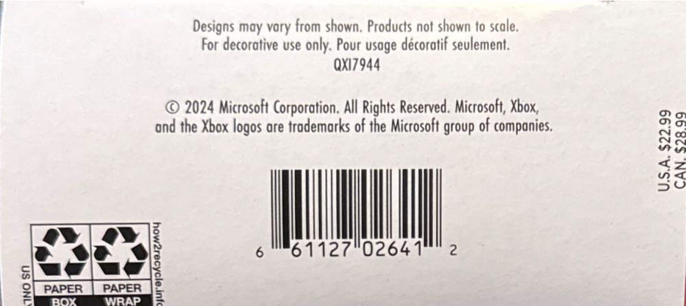 XBOX Console - Game Consoles (Video Games) ornament collectible [Barcode 661127026412] - Main Image 4