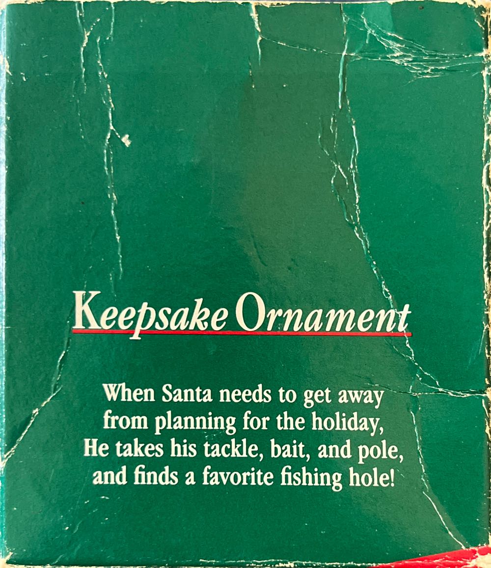 Hallmark Keepsake. Summer. 1988. Gone Fishing. - Keepsake Ornament (Gone Fishing) ornament collectible - Main Image 2
