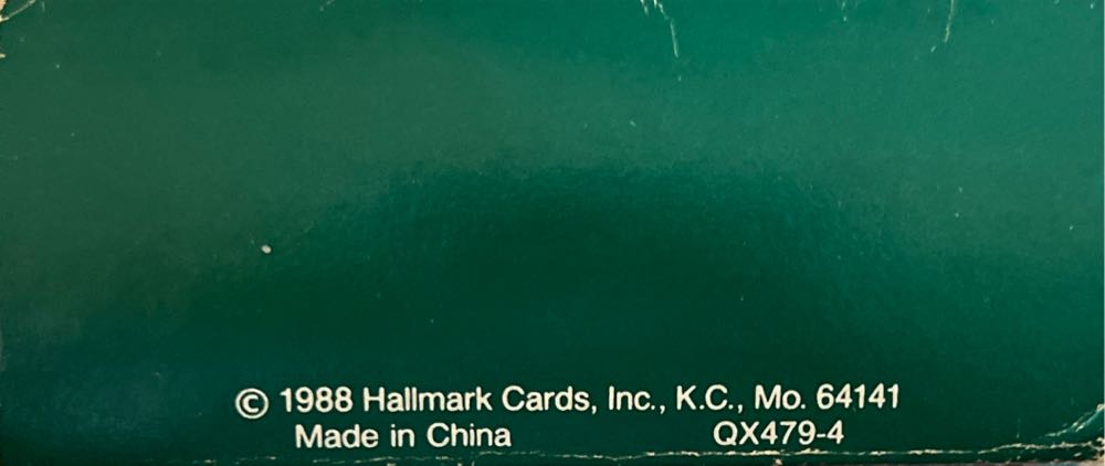 Hallmark Keepsake. Summer. 1988. Gone Fishing. - Keepsake Ornament (Gone Fishing) ornament collectible - Main Image 3