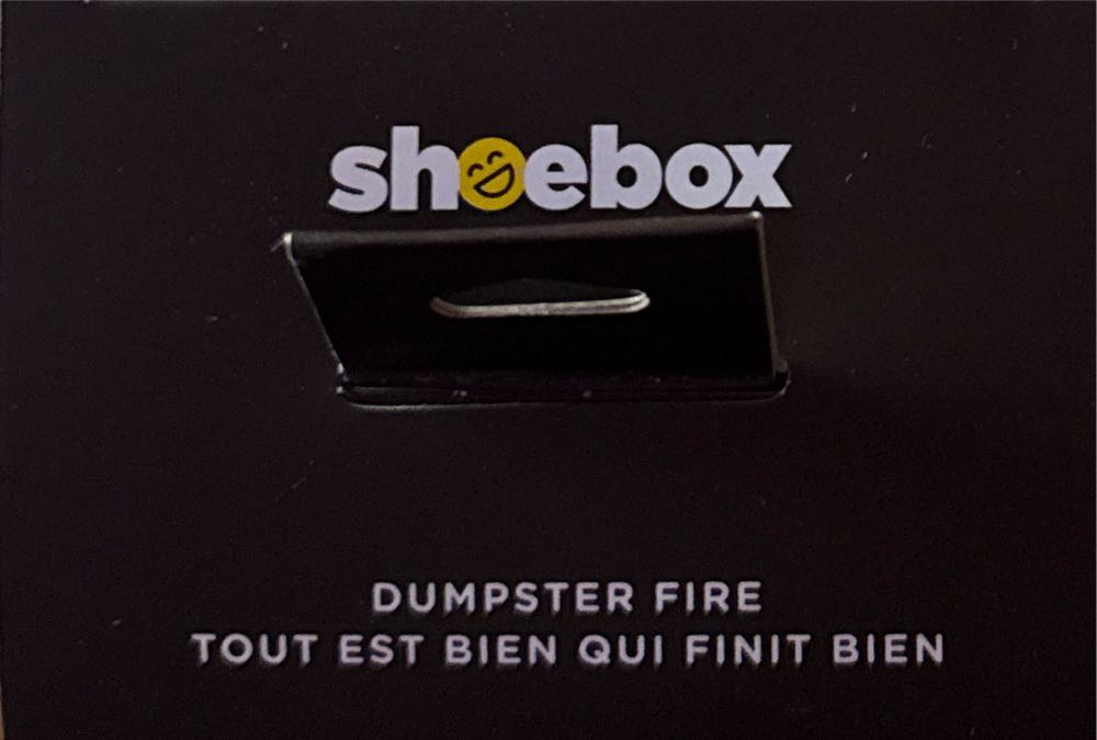 Hallmark Dumpster Fire Christmas Ornament - Work (Work) ornament collectible [Barcode 661127050981] - Main Image 3