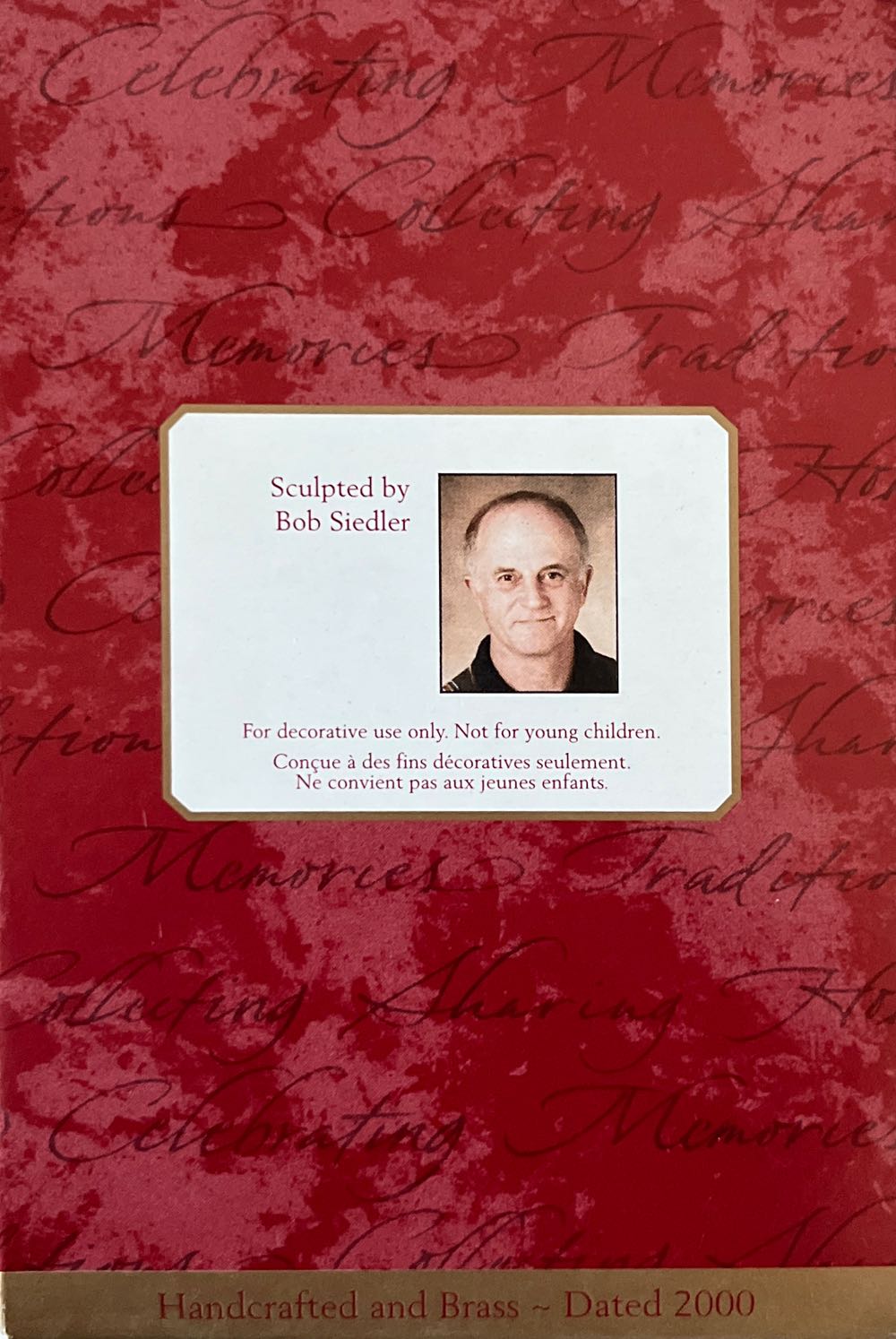 Hallmark Keepsake. Fall. Nfl Collection. 2000. Kansas City Chiefs. Designed By Bob Siedler. - NFL Collection (Kansas City Chiefs) ornament collectible - Main Image 3